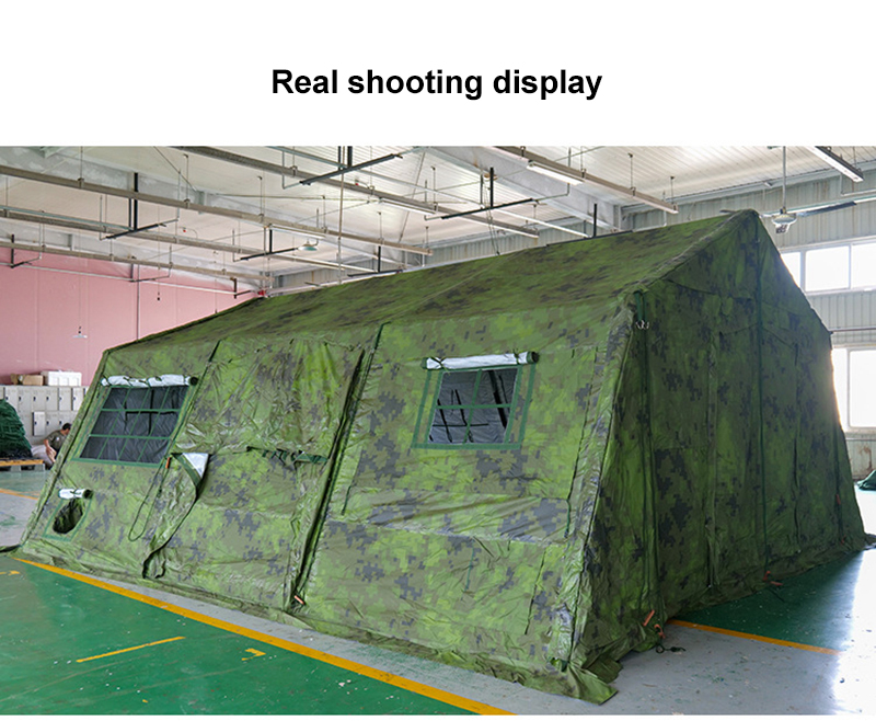 High - windproof Camouflage tent supplies for typhoon