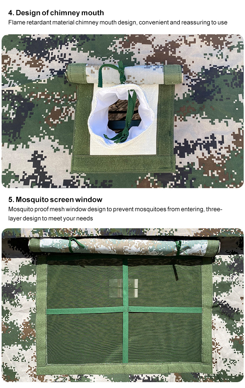 Durable Camouflage Tent for Rescue