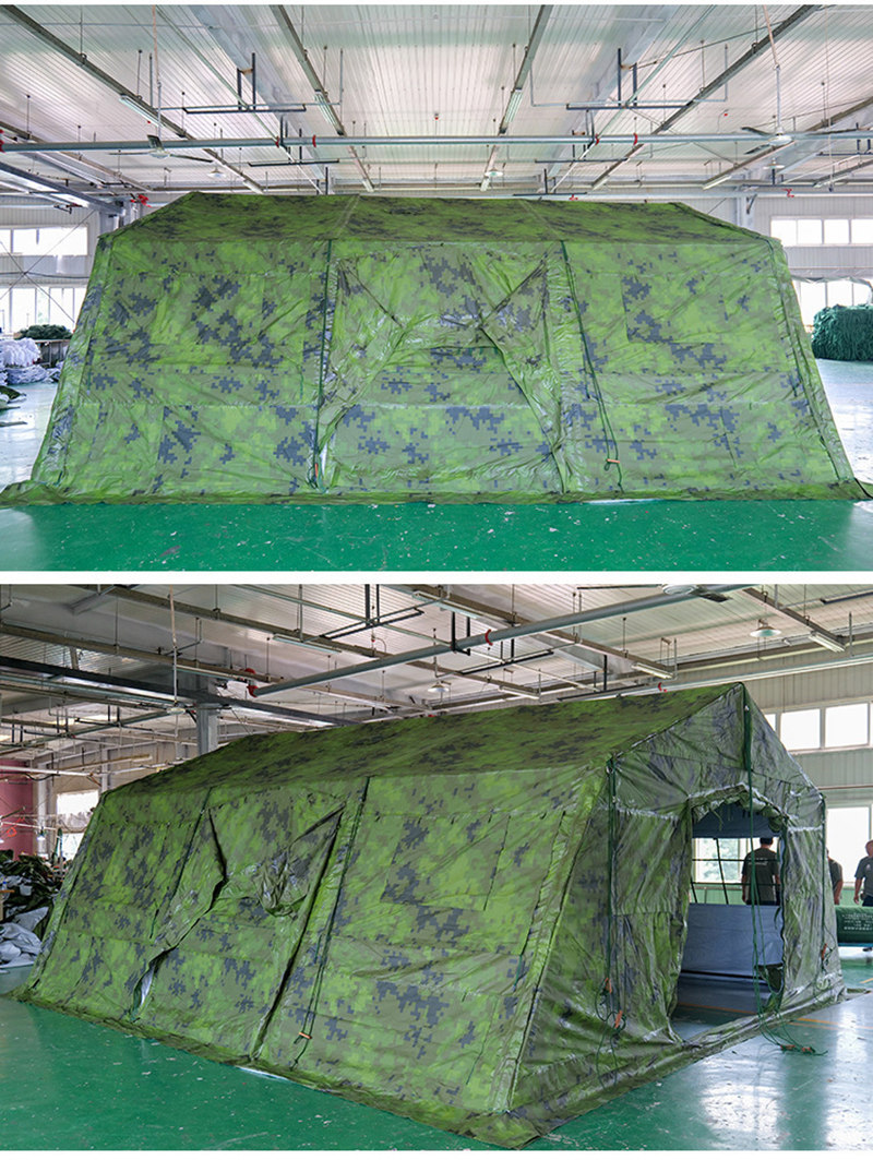 Camouflage Fire Tent Applied in Firefighting