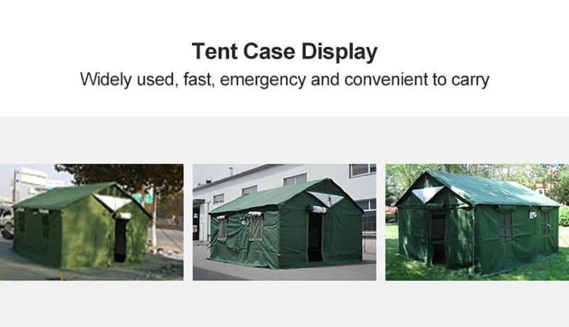 Disaster-resistant Green Tent