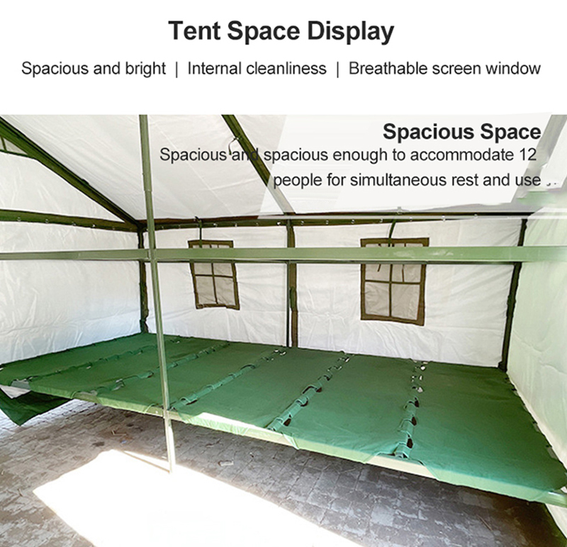 Extremely Cold Rescue Tent