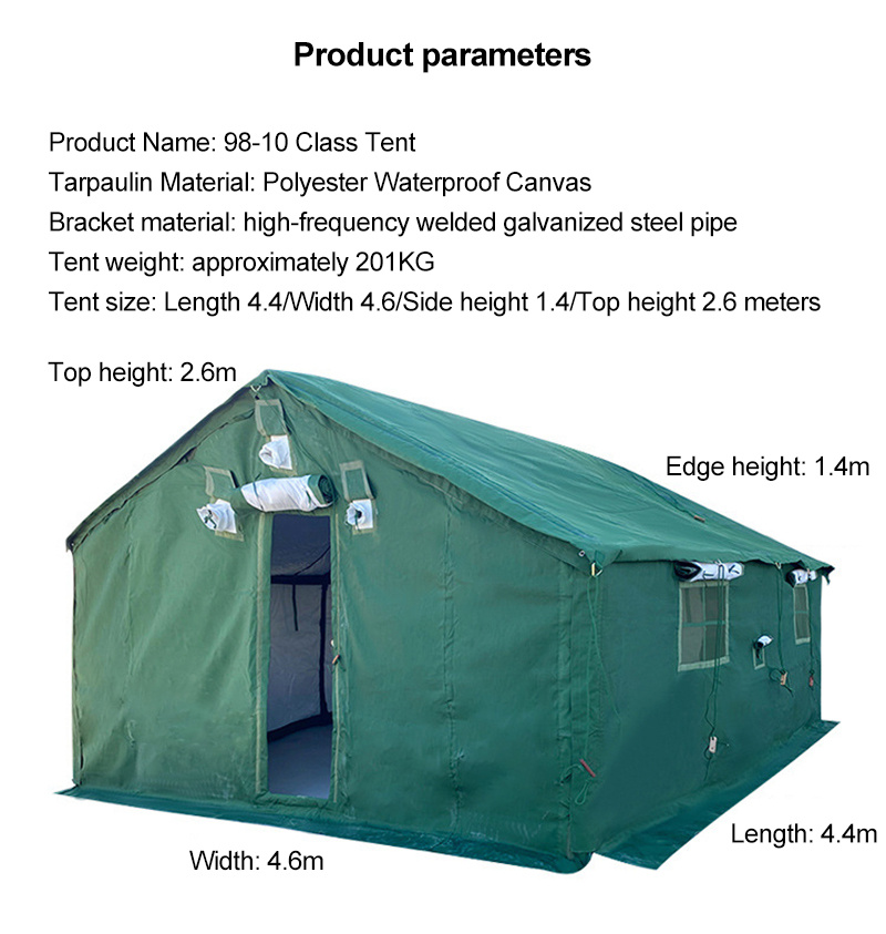 High-quality gov tent materials
