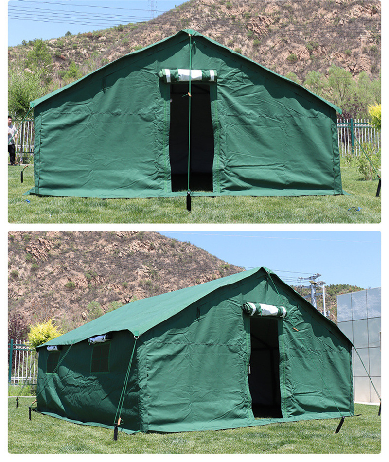 Durable Green wind tent for government