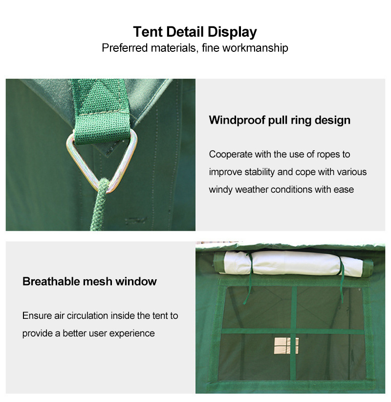 Green tent for government action