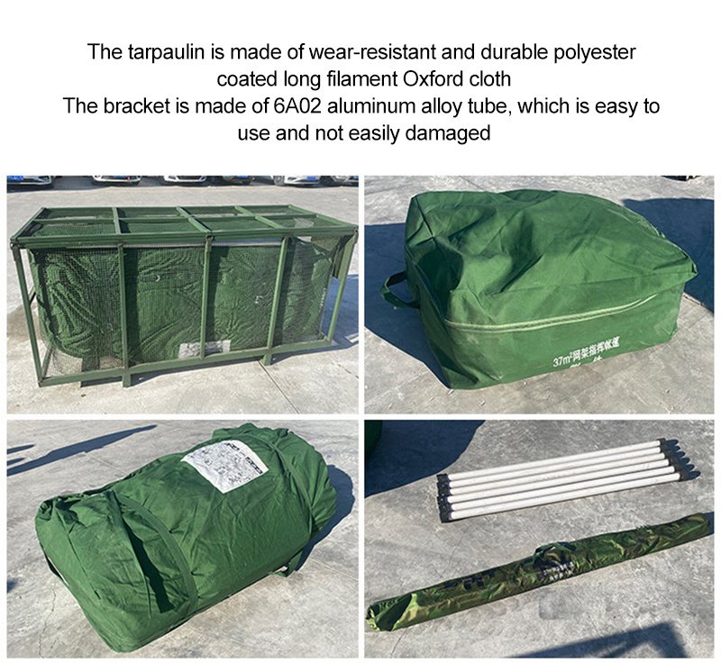 Coastal anti-typhoon Camouflage tent