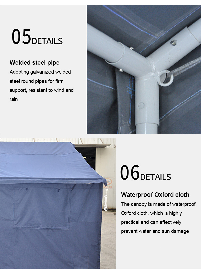 Typhoon protection tent