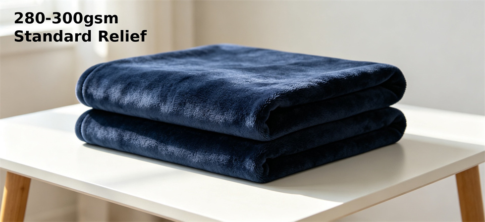 Relief blanket standard relief weight option for GSM comparison and procurement selection
