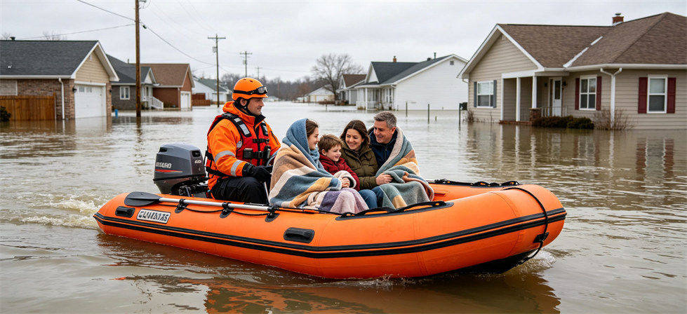 Relief blanket water rescue delivery scene for recording rejected options and field constraints