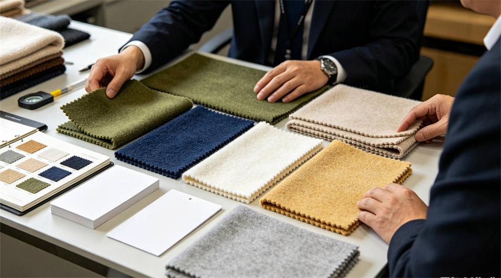 Emergency blanket quality inspection showing solid color brown inspection for institutional procurement review