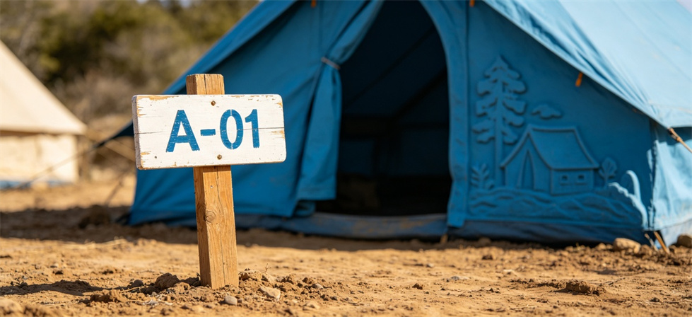 Relief tent numbering shown for four main uses for relief tents in institutional relief tent procurement planning