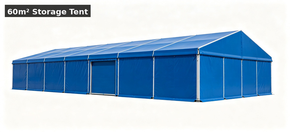 Relief tent 60sqm storage for institutional relief tent procurement and project review
