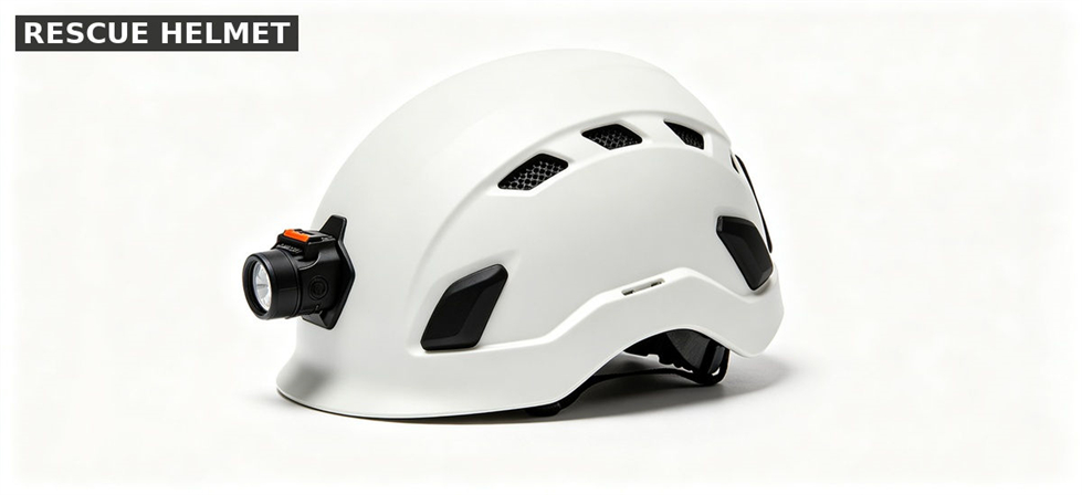 Firefighter gear rescue helmet for institutional procurement, inspection and supply planning