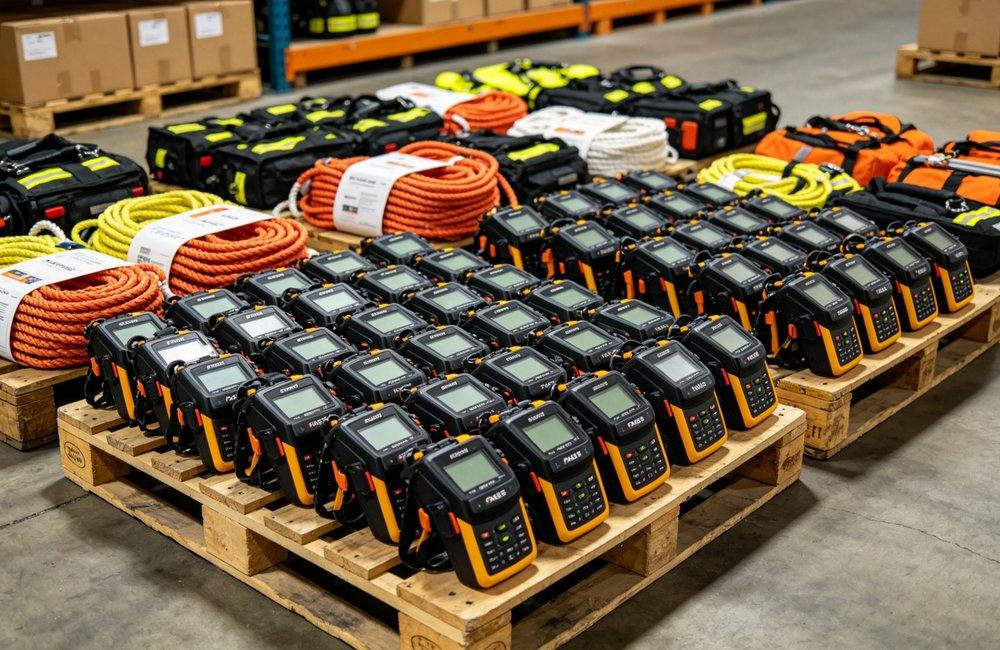 wildland firefighter thermal alarm heat stress warning