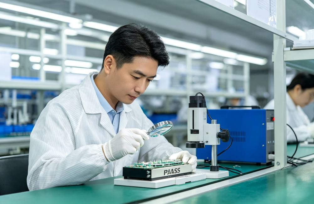 factory production line firefighter equipment assembly