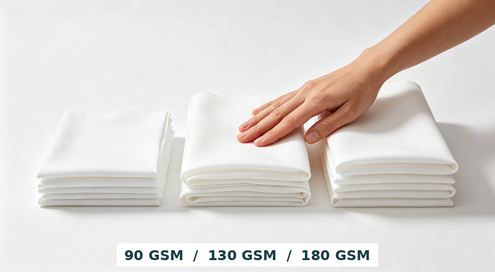 Comparison view of duvet cover closure types zipper button and tie in beige checkered fabric on white background showing three different opening methods side by side