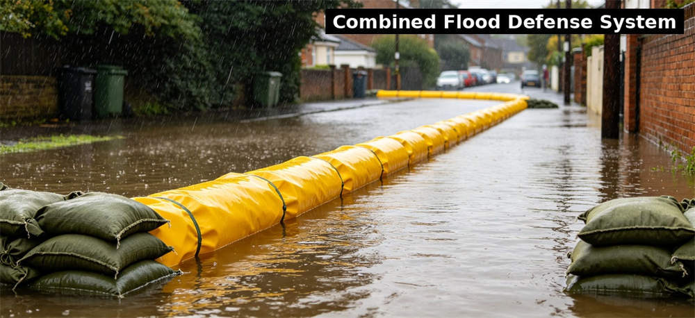 Combined system flood street for institutional procurement, inspection and supply planning
