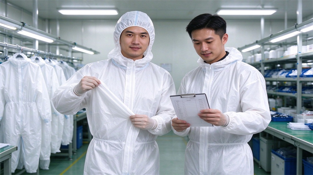 disposable type5 type6 coverall light duty chemical professional grade certified standard high quality durable reliable industrial safety equipment for bulk wholesale supply from China factory direct