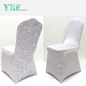 Spandex White Wedding Chair Cover