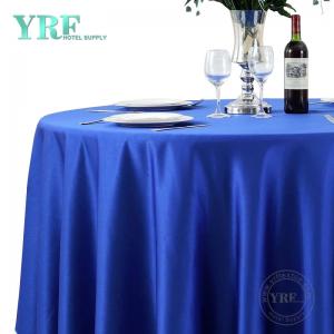 Equin Round Blue Table Cloth