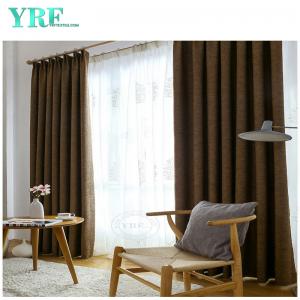 brown blackout curtains