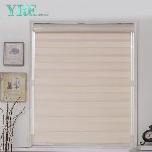 Comfortable Deluxe Roller Blind With Soft Sheer Curtains