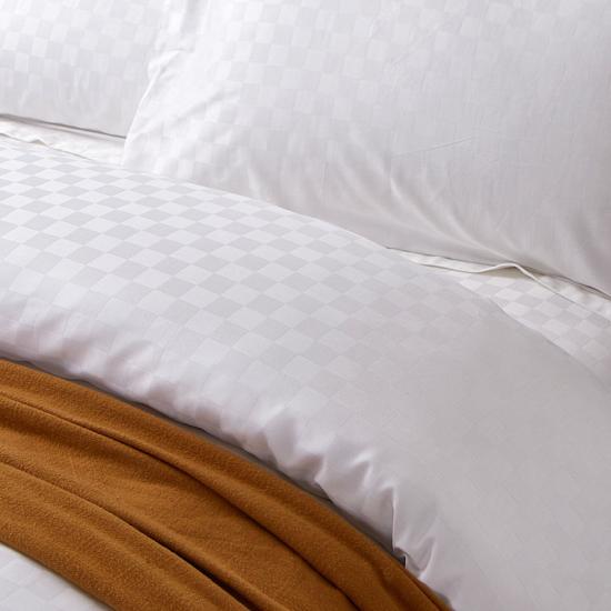 جودة عالية عادي الحرير المصبوغ عدد ملاءات السرير الفاخرة فندق القطن