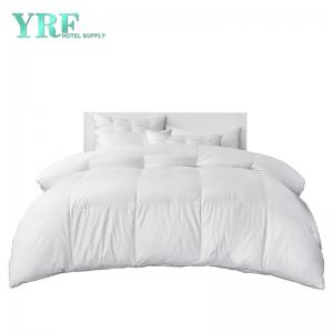 Luxurious Hotel feather quilt Comforter King Size White