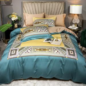 4PCS Home Bedding Bed Sheet Set