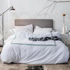 أغطية سرير مطرزة بألف خيط للفنادق