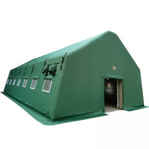 Emergency command inflatable tent B2 fireproof