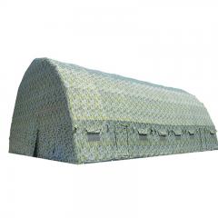 خيمة عسكرية مقاومة للأشعة فوق البنفسجية تتسع لـ 80 شخصًا