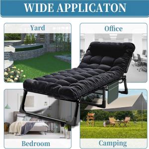 Foldable bed for disaster response 190x90cm